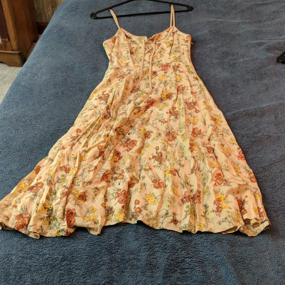 Midi floral dress